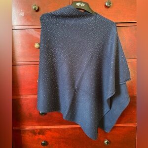 La Fiorentina knit poncho